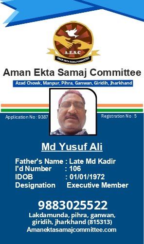 Md Yusuf Ali