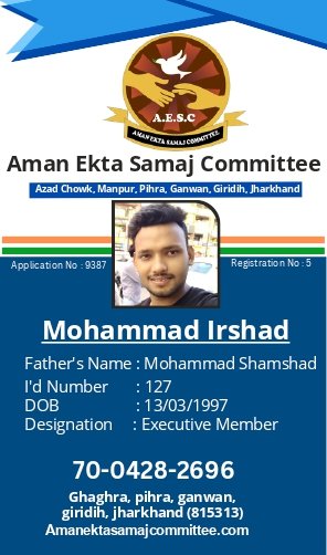 Mohammad Irshad